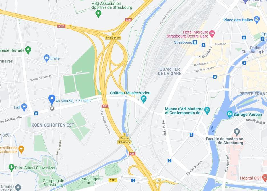 Residence Romains 0G Страсбург Екстериор снимка